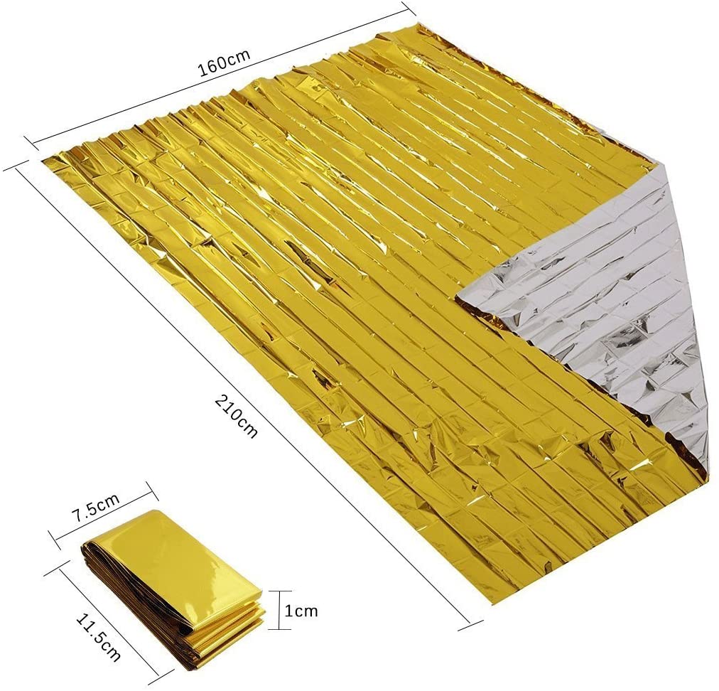 TENQUAN 10 Pack Foil Blankets - Image 2