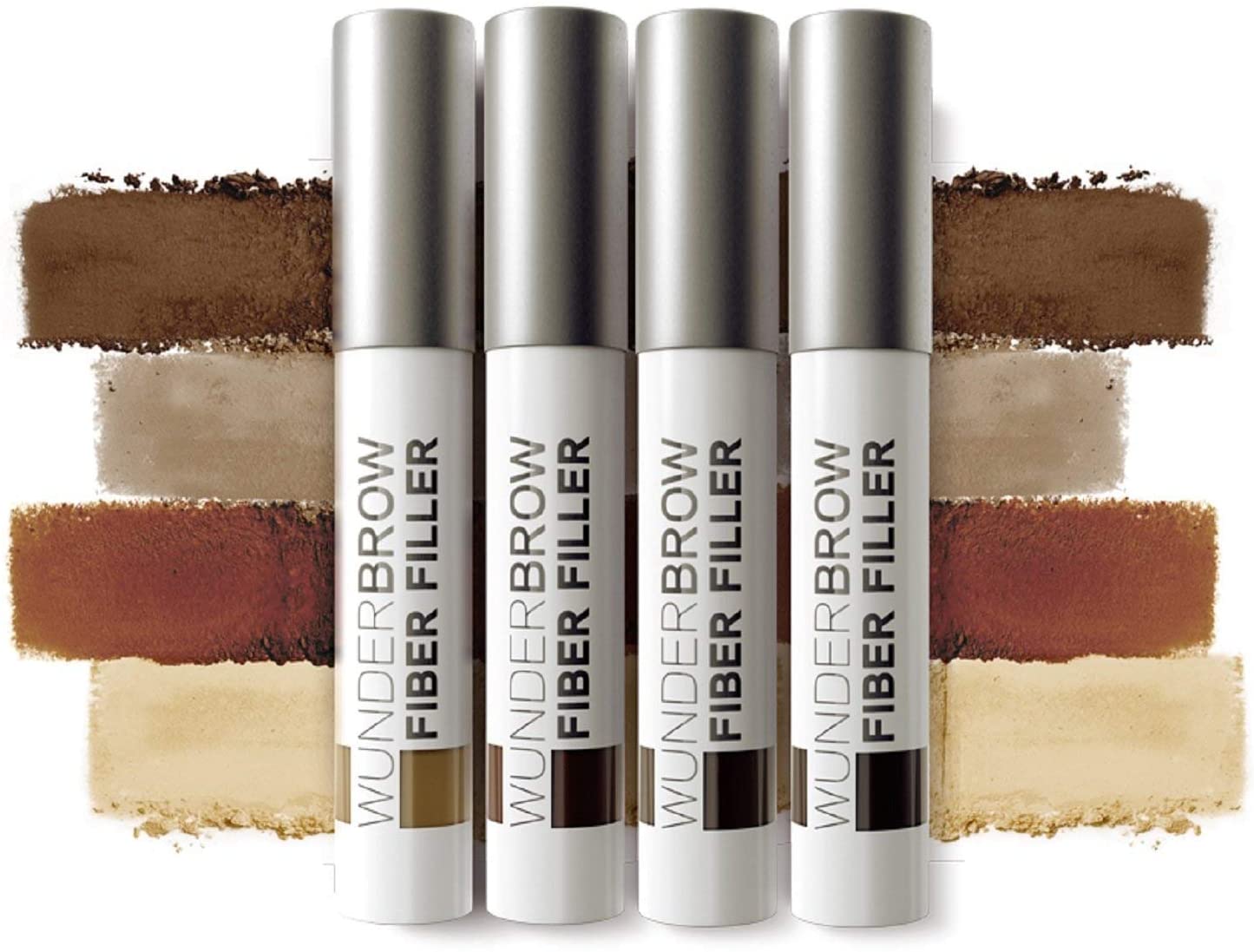 WUNDERBROW FIBER FILLER Makeup Eyebrow Powder Black / Brown Easy Eye Brow Shaper Long Lasting Transferproof - Image 3