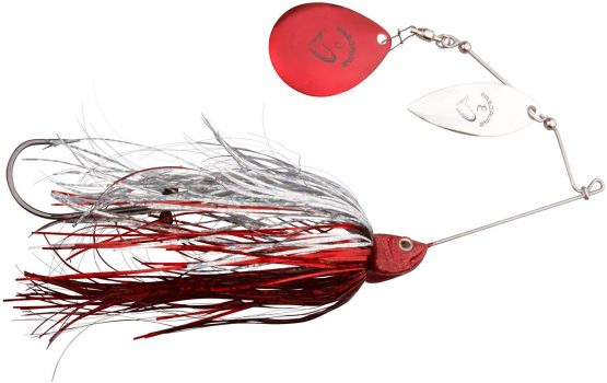 Savage Gear Lure Da'Bush Spinnerbait #3 - Red Silver Flash