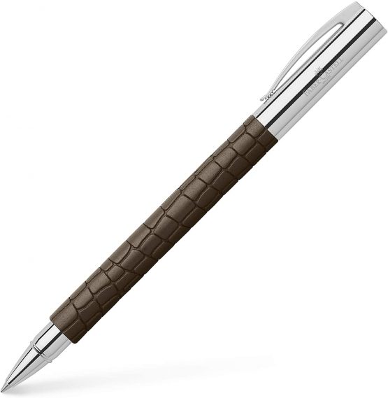 Faber-Castell Ambition 3D Croco Brown Rollerball Pen