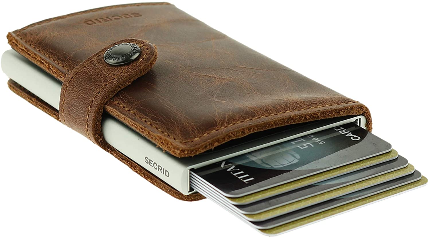 Secrid Tarjeteros, Farbe Brown, Marke, Modell Tarjeteros MINIWALLET Vintage Brown - Image 2