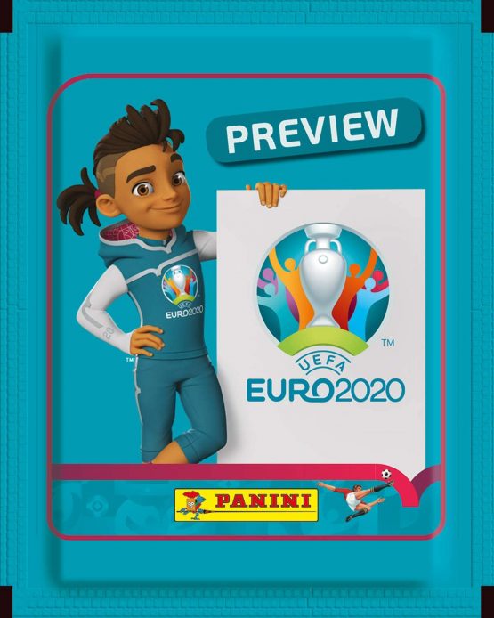 Panini EP20STP1 Euro 2020 Preview Sticker Collection Pack, x120 - Image 2