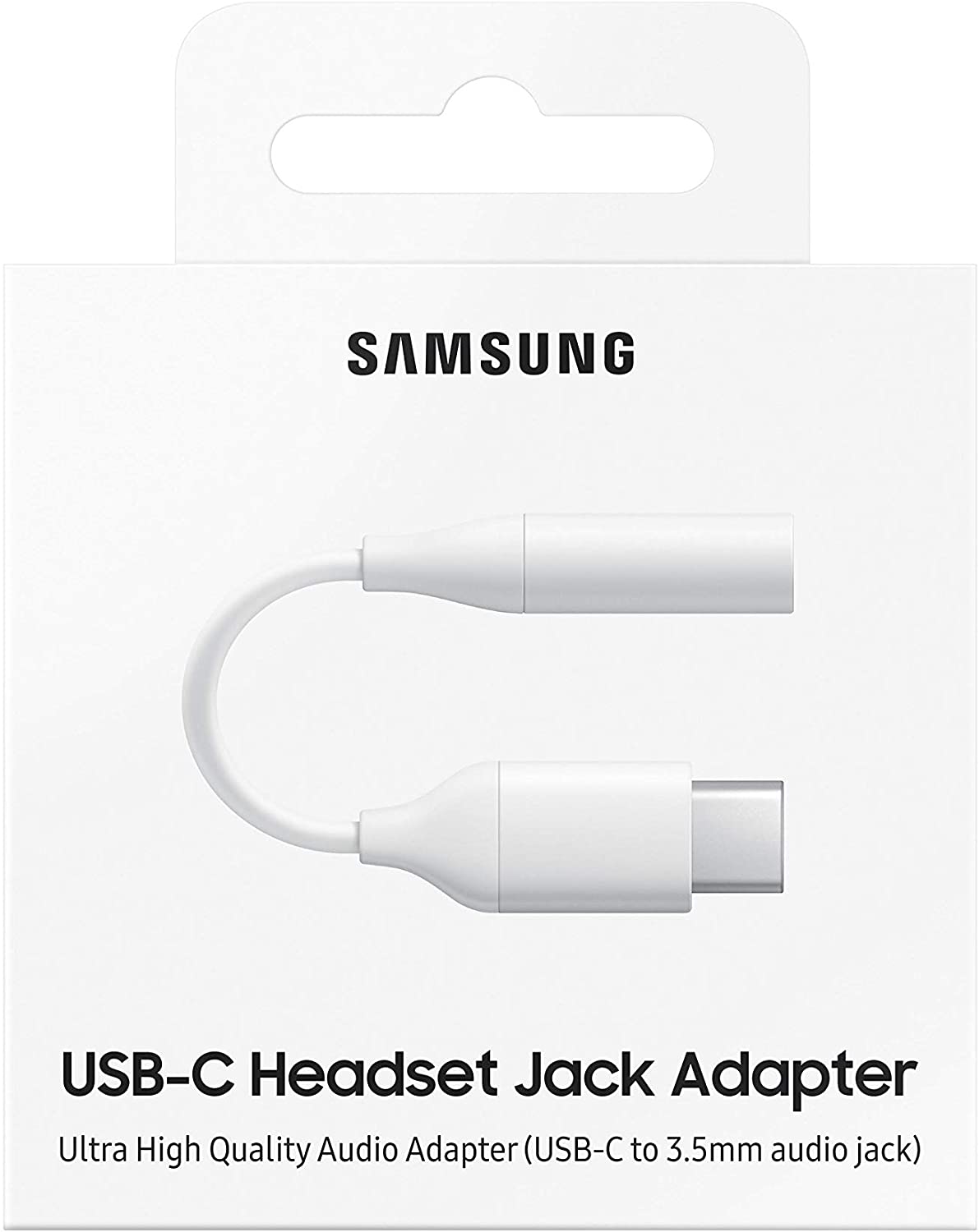 Samsung USB-C Headset Jack Adapter - Official Headphones Adaptor/Type C/USB-C to 3.5mm Headphone Adaptor - White, EE-UC10JUWEGWW - Image 4
