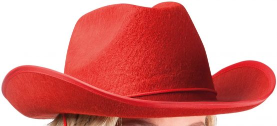 Boland 04075 Adult Cowboy Hat One Size Red - Image 2