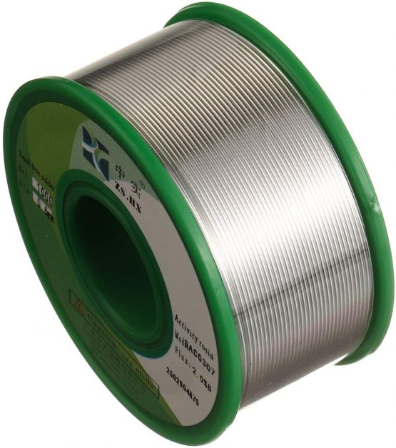 ZSHX Lead Free Solder Wire Sn99 Ag0.3 Cu0.7 Rosin core Solder Wire for Electrical Soldering (1.0mm 100g) - Image 3