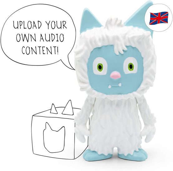 tonies Audio Character for Toniebox, Creative Yeti, Figurine with Space for up to 90 Minutes of Customisable Content for Children, for Use with Toniebox Music Player (Sold Separately)