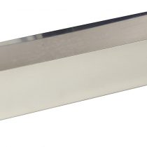 Staedter Trapezium Pastry and Terrine Mould, Stainless Steel, Silver, 30 x 6 x 6 cm