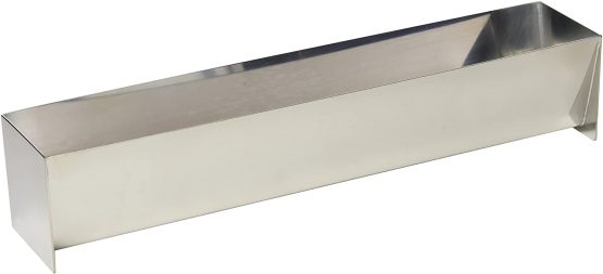 Staedter Trapezium Pastry and Terrine Mould, Stainless Steel, Silver, 30 x 6 x 6 cm