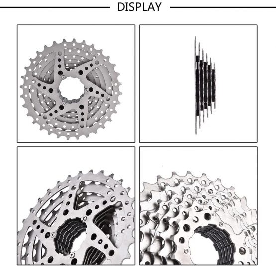 8-Speed Bike Freewheel Set Steel 11-32T Bicycle Cassette Bicycle Replacement Accessory For Mountain Bikes Roas Bike - Image 3