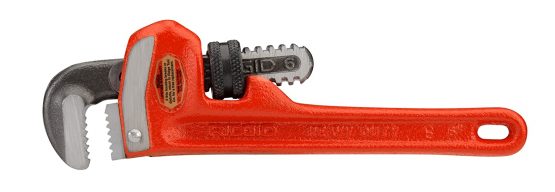 RIDGID 31000 6-inch Heavy-Duty Straight Pipe Wrench, 6-inch Plumbing Wrench - Image 3
