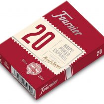 Fournier Spanish Poker Deck, Number 20, 55 Cards, Assorted Colours, Blue or Red (F21002)