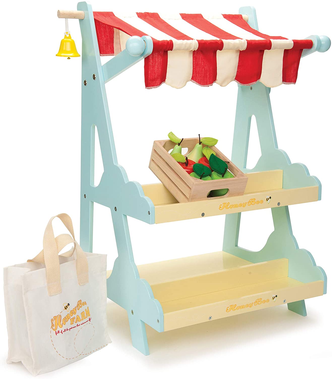 Le Toy Van - Wooden Honeybee Market Play Shop Set, Small
