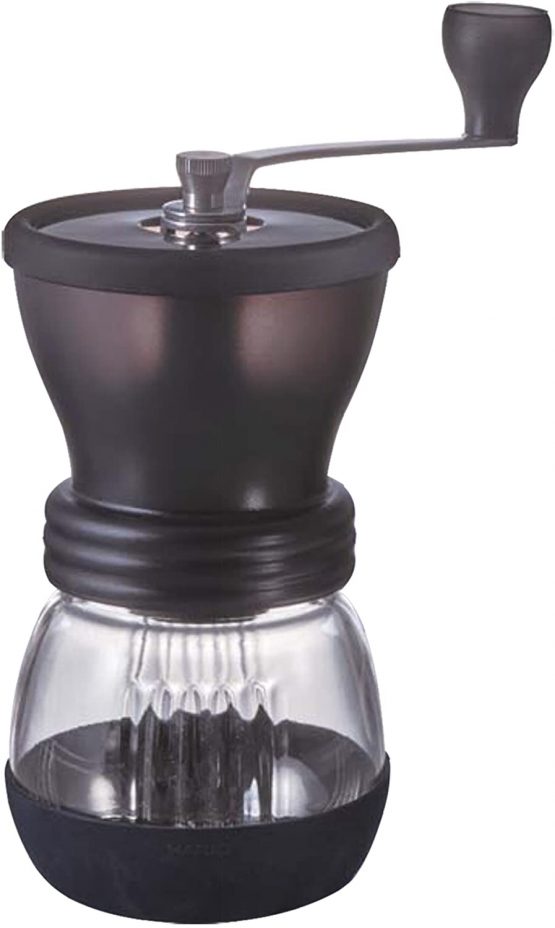 Hario MSCS-2DTB Skerton Hand Coffee Grinder, Glass