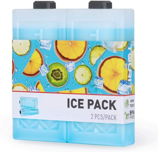 Tourit Reusable Ice Packs Long Lasting Ice Block Freezer Cool Packs For 