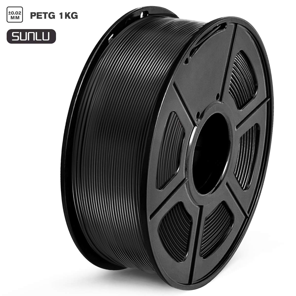 SUNLU PETG Filament 1.75mm Black
