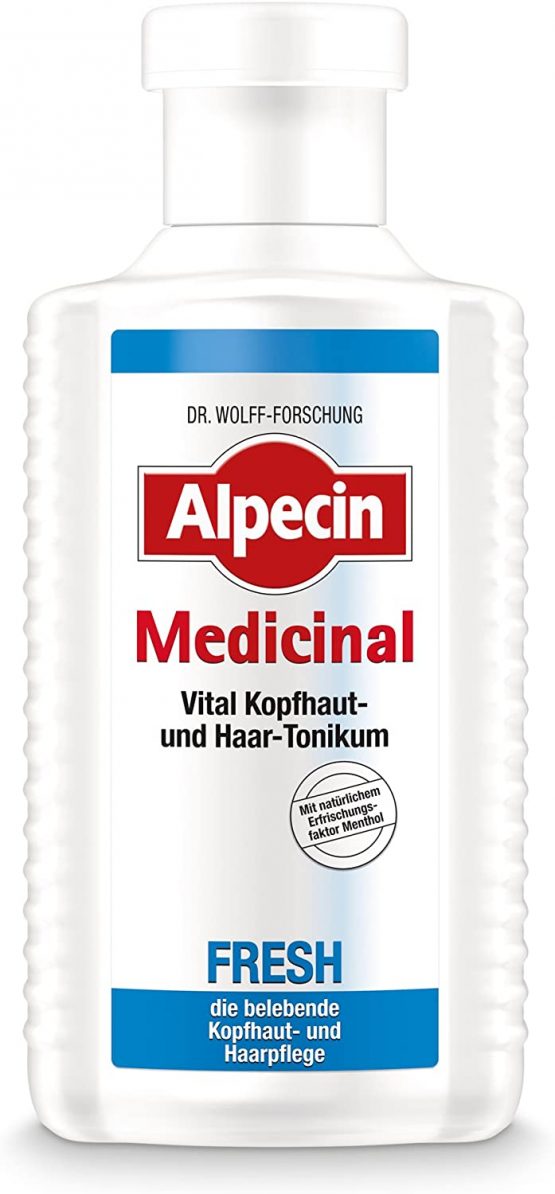Alpecin Medicinal 20214 Vital Scalp and Hair Tonic, Fresh, 200 ml - Image 3