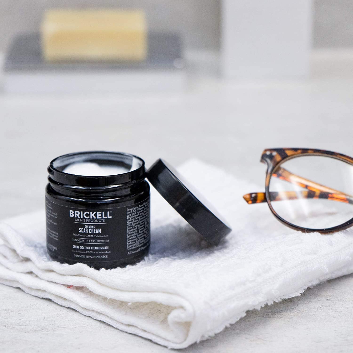 Brickell Men's Clearing Scar Cream for Men Natural and Organic Scar Clearing Cream to Reduce the Appearance of Scars and Even Skin Pigmentation - Image 4