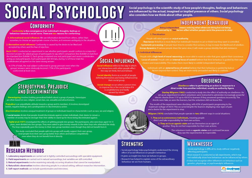 Daydream Education Social Psychology, 85L x 59.4W cm