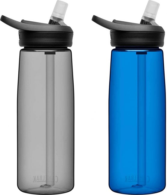 Camelbak Eddy+ Bottles - Charcoal / Oxford, 0.75 Litre/25 oz - Image 3