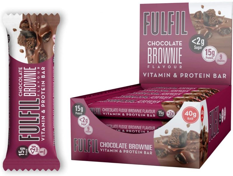 Fulfil Vitamin and Protein Bar, Chocolate Brownie, 15 x 40g BigaMart