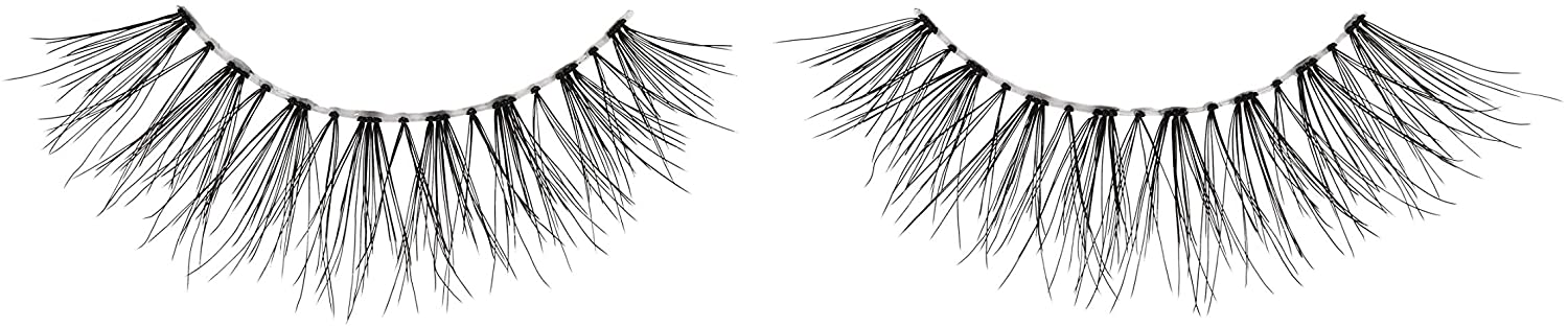 Ardell False Eyelashes Naked 422 Black Natural Enhances Natural Lashes Subtle Volume And Length Super Soft Comfortable Invisiband Mid-Length Vegan-Friendly Cruelty-Free Eyelashes - Image 2