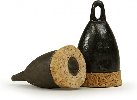 Dinsmores Non Toxic Cork Plummet Sinker - Black, 22 g - Image 2