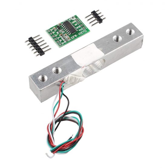 HALJIA 20kg Weight Sensor Load Cell Electronic Kitchen Scale, HX711 AD Weighing Module Weighing Pressure Sensor Compatible with Arduino