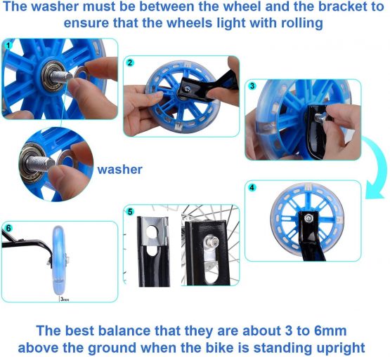 Universal Training Wheels，Stabilisers for childs bike，Bicycle Stabilisers，Auxiliary Wheel Bicycle，Kids Bike Stabilizers，Stabilisers for bikes，Wheel Stabiliser，Cycling Training Wheels - Image 4