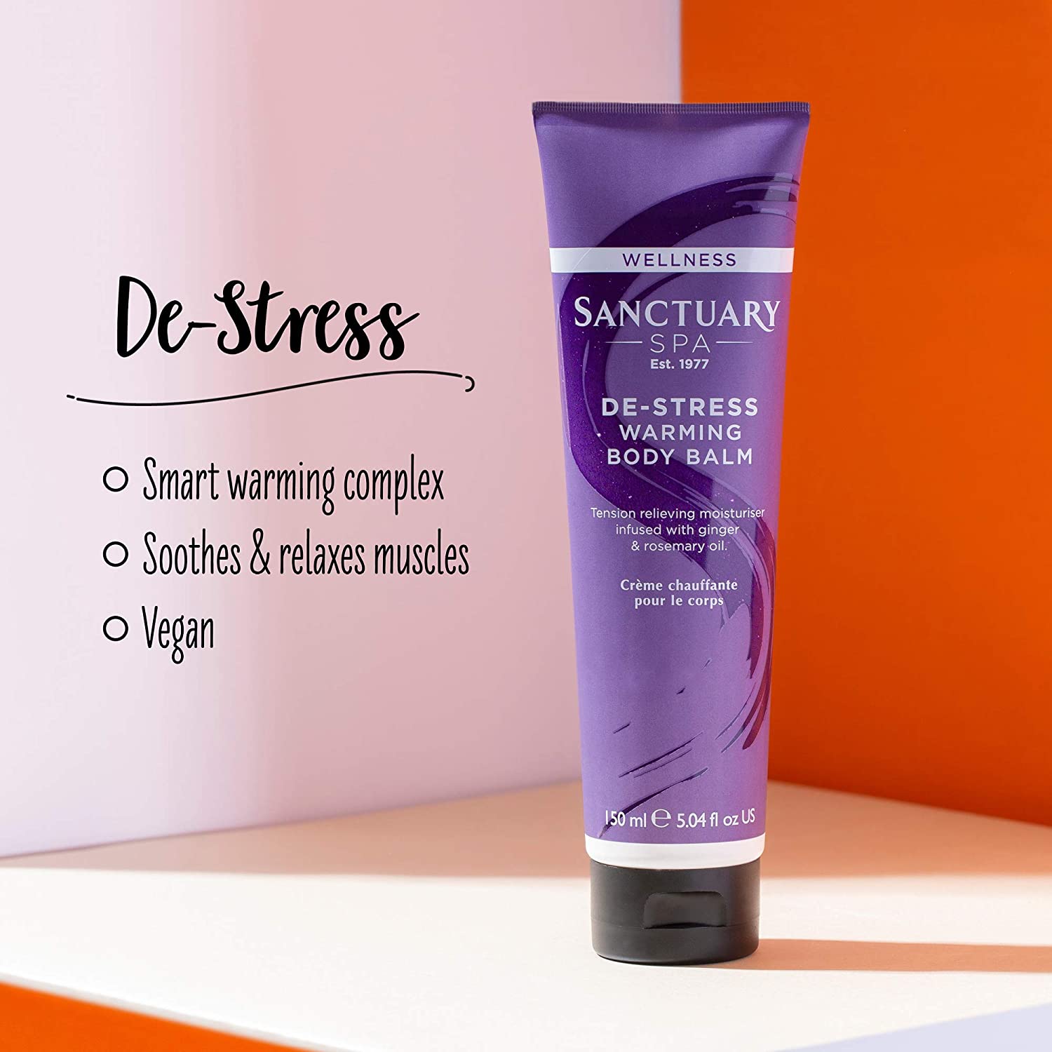 Sanctuary Spa Warming Body Balm, Deep Heat Sensation Muscle Rub, Vegan and Cruelty Free, 150 ml, 150 ml (Pack of 1) - Image 3