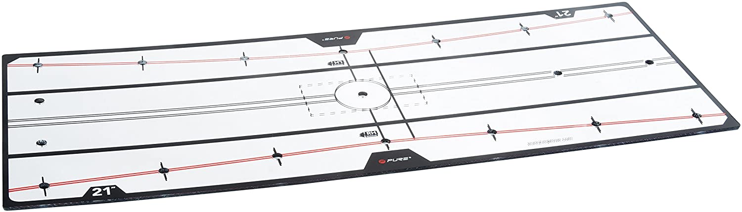 Pure2Improve Putting Mirror - Black, 21-Inch