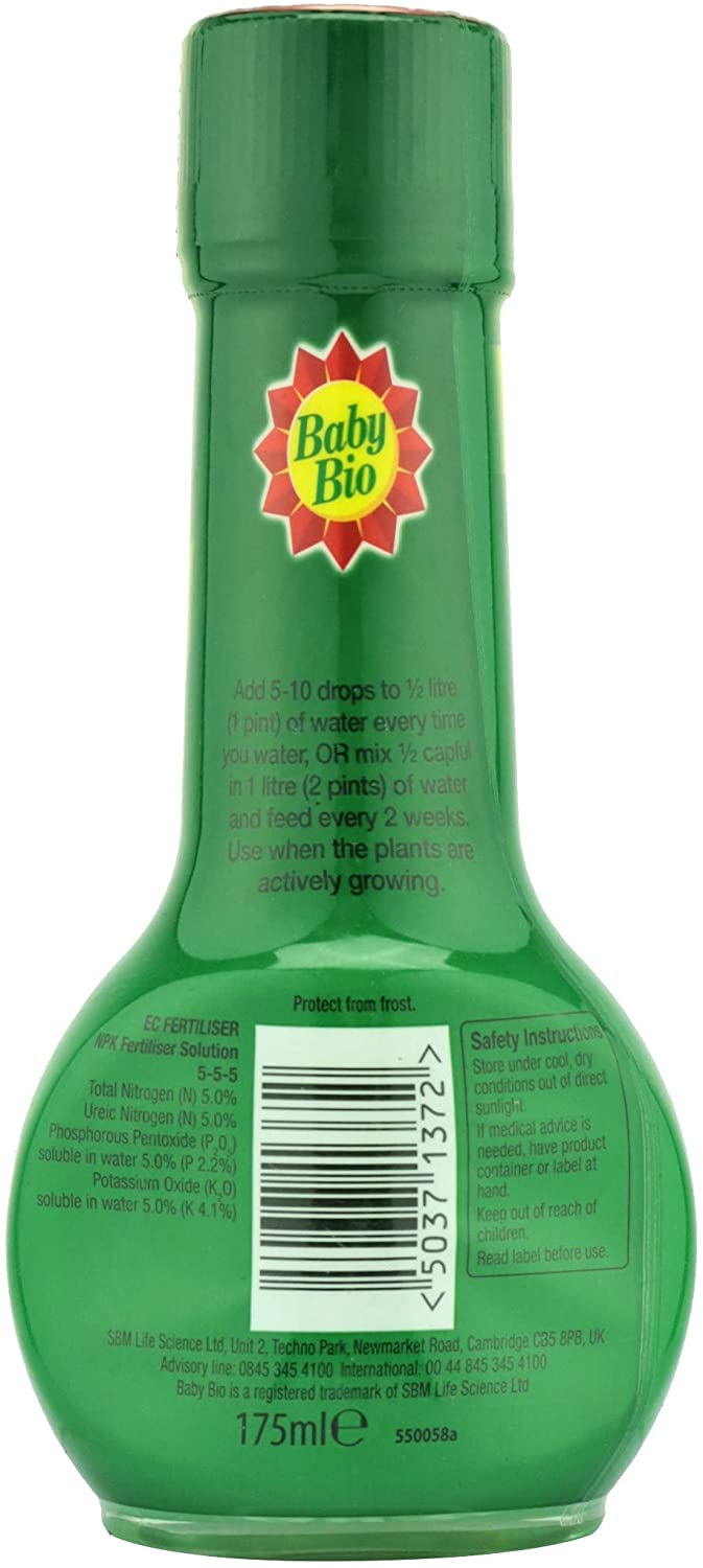 Baby Bio Herb Food, 175ml, Herb Plant Fertiliser for Strong Flavours and Aromas, Easy To Use Herb Plant Food - Image 4