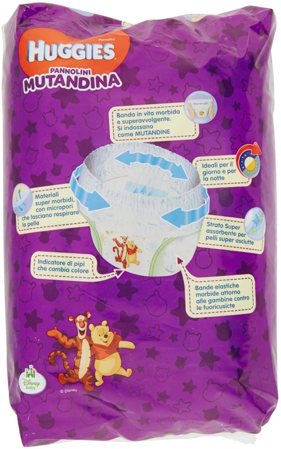 Huggies Pannolini Mutandina - Nappies (Boy/Girl, Disposable Nappies, 15 kg, 25 kg, Multicolour, 13 Pieces) - Image 3