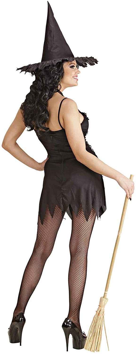 Ladies Glam Witch - Halloween Fancy Dress Costume, Black, Size 14-16, Ladies -> Size 14-16 - Image 2