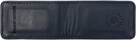 Nuvola Pelle Leather Magnetic Money Clip Clasp Bank Note or Paper Holder Strong Magnet Blue - Image 3