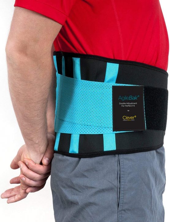 Clever Yellow Back Support Belt, the Only Certified Medical-Grade Support for Pain Relief and Injury
