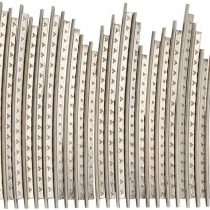 Bnineteenteam Fret Wire, 2.2mm Copper Fret Wires Acoustic Electric Guitar 22 Fret Wires Set