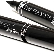 Eyeliner Stamp – Wingliner by Lovoir Black, waterproof, smudgeproof, winged long lasting liquid eye liner pen, Vamp style wing, 2 Pens In A Pack (12mm Vintage, Midnight Black)