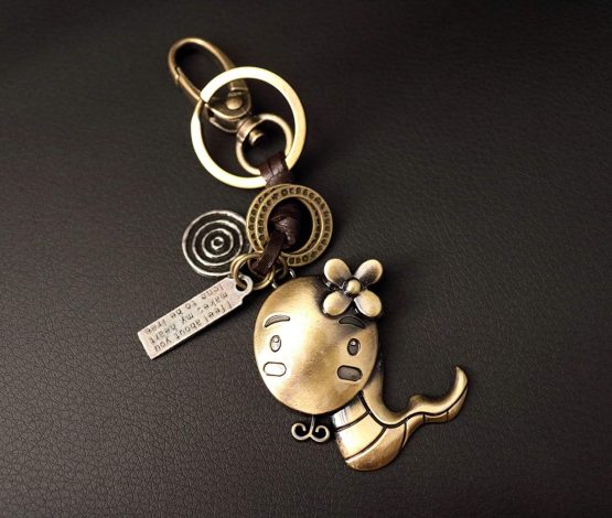 AuPra Funny Snake Leather Women KeyRing Gift Idea Girlfriend Best Friend Home KeyChain Mum Sister Teacher Handbag Charm Key Ring Lady Nanny Car Pendant - Image 4
