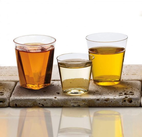 Party Essentials N25021 50 Count 2 oz Shot Glasses, Plastic, Clear - Image 4