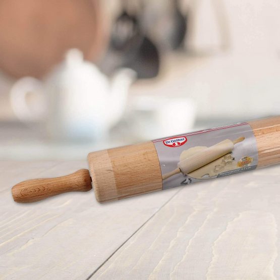 Drer "Classic" Rolling Pin, Wood, Brown - Image 4