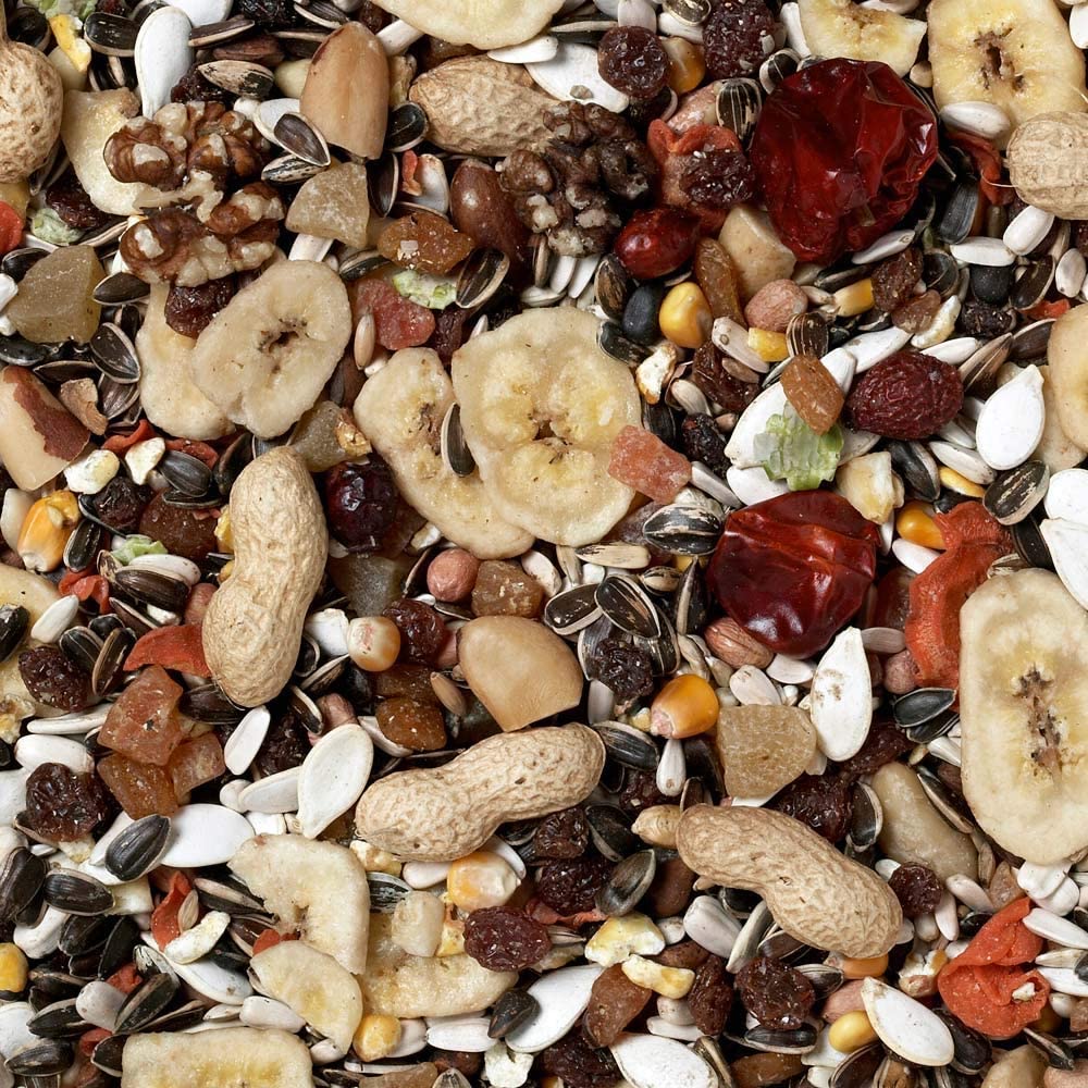 Johnston & Jeff Fruit Premium Parrot Food, 12.75 kg, transparent, 12.75 kg (Pack of 1)