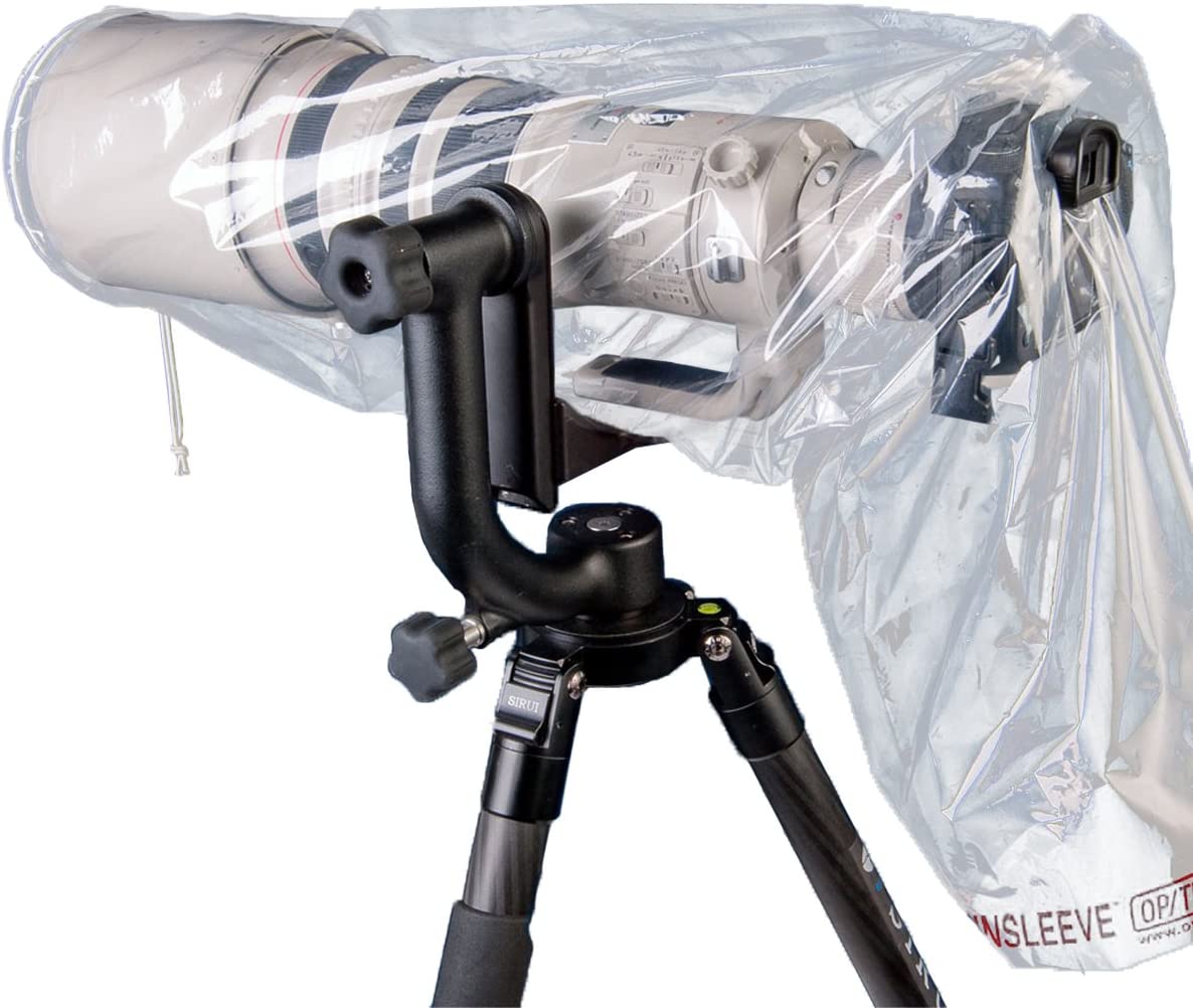 Op/Tech 9001252 Mega Rainsleeve for Camera (Pack of 2) - Clear, Mega 25-Inch