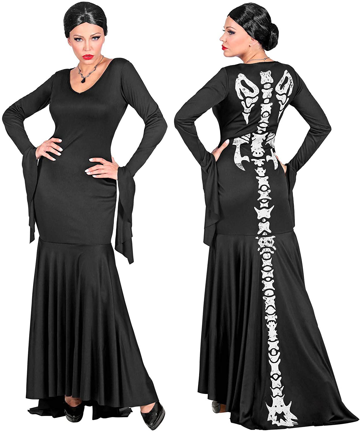 Widmann Alien Costume, Black - BigaMart