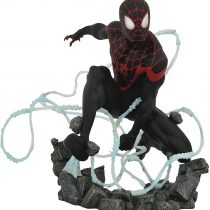DIAMOND SELECT TOYS Statue Marvel Premier Collection: Miles Morales Spider-Man, Multicolor