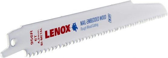 Lenox Reciprocating Saw Blade, White