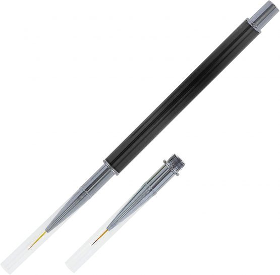 Modelcraft Super Fine Detail Brush with 2 Tips (7mm & 9mm), Black