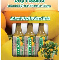 FITO 2044394 Citrus Plant Drip Feeder, 160 ml (5x32ml), Yellow, 13.5x2.8x18.5 cm