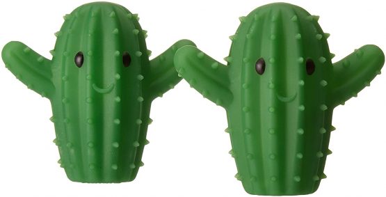 Kikkerland Set Of 2 Dryer Ball Buddies - Cactus