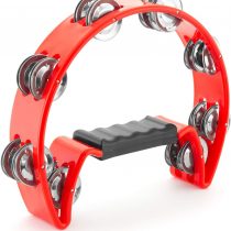 TIGER TAM14-RD | Half-Moon Tambourine | Red