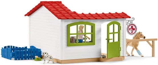 Schleich 42502 Veterinarian practice with pets Farm World - Image 4